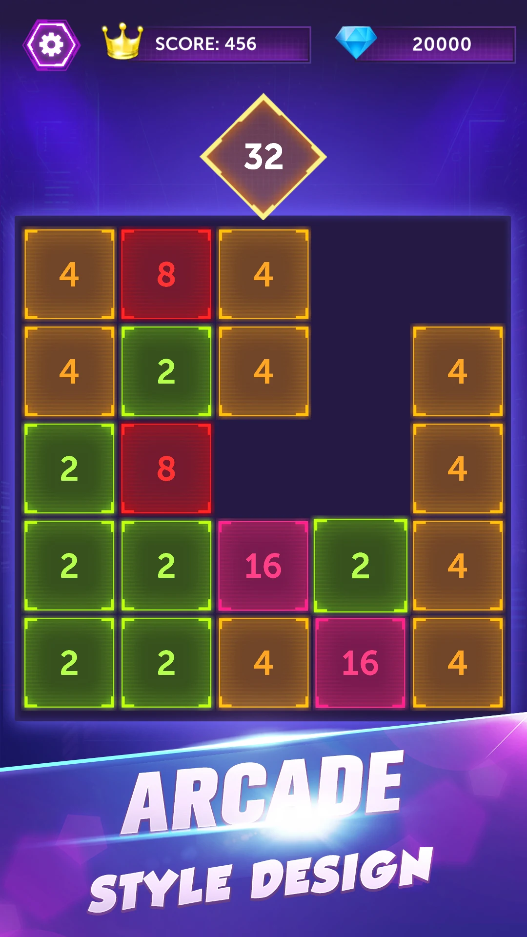 Diamond Magic 2048