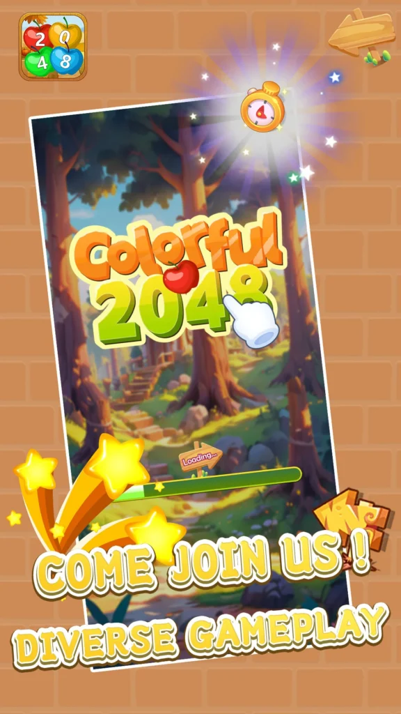 Colorful 2048